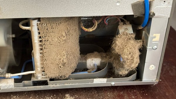 Dirty Condenser Affects Cooling Performance