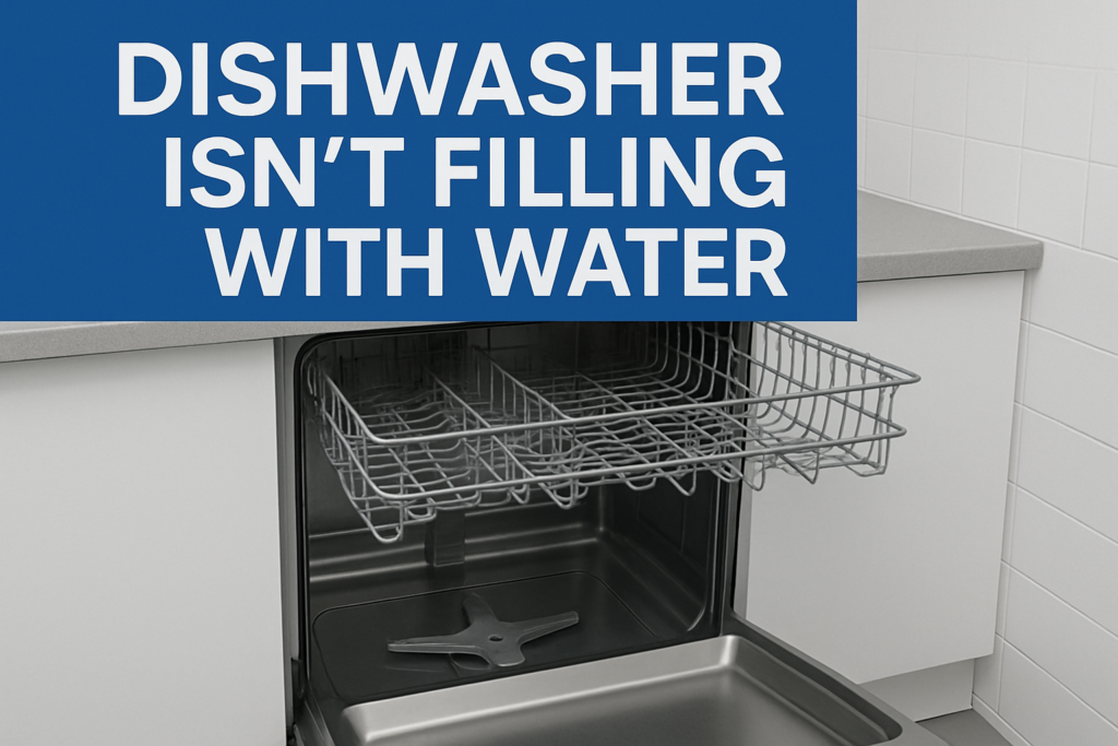 Why Your Dishwasher Isn’t Filling with Water? 5 Common Issues and Tips